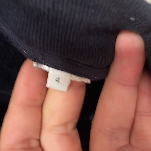 Navy thom browne navy sweat pants size 4=xl will fit m-l with gold detail - Picture 6 of 9